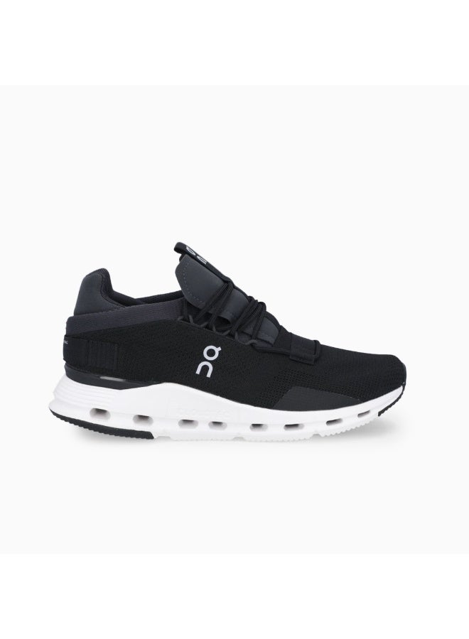 On Running Cloudnova Sneakers - Black/White - Image 2